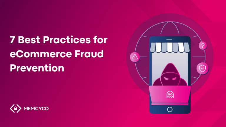 Title image: 7 Best Practices for eCommerce Fraud Prevention blog by Memcyco